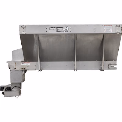 2026 Buyers Products 8 Ft. X 46 In. Electric Dual-Auger 304 Stainless Steel Spreader(14708F468211) 4