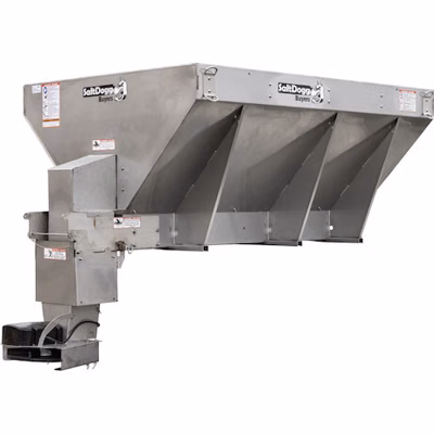 2026 Buyers Products 10 Ft. X 46 In. Electric Dual-Auger 304 Stainless Steel Spreader(14710F468211) 2