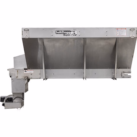 2026 Buyers Products 10 Ft. X 46 In. Electric Dual-Auger 304 Stainless Steel Spreader(14710F468211) - Image 4