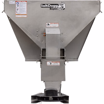 2026 Buyers Products 10 Ft. X 46 In. Electric Dual-Auger 304 Stainless Steel Spreader(14710F468211) 5