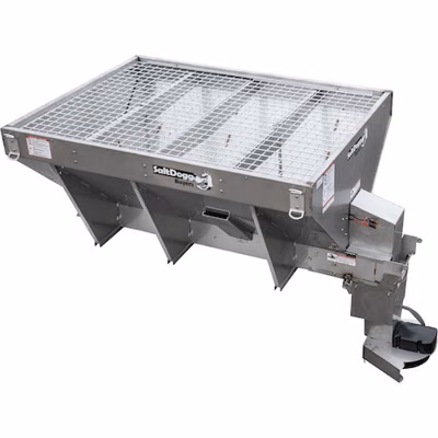 2026 Buyers Products 10 Ft. X 46 In. Electric Dual-Auger 304 Stainless Steel Spreader(14710F468211) 6